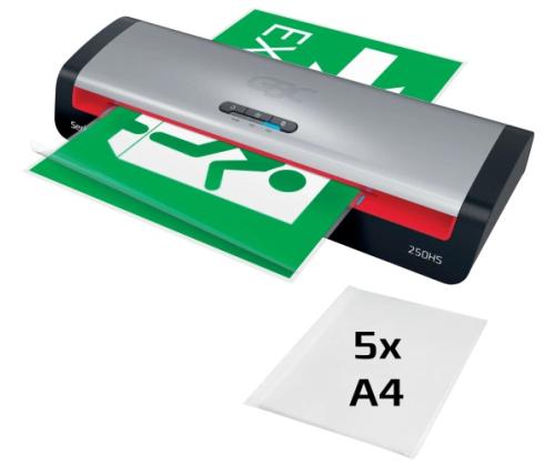 GBC 250HS Office Laminator A3, 500 mm/min, Gray/Black