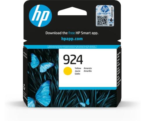 HP 924 (4K0U5NE) Ink Cartridge, Yellow