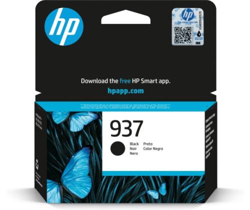 HP 937 (4S6W5NE) Ink Cartridge, Black
