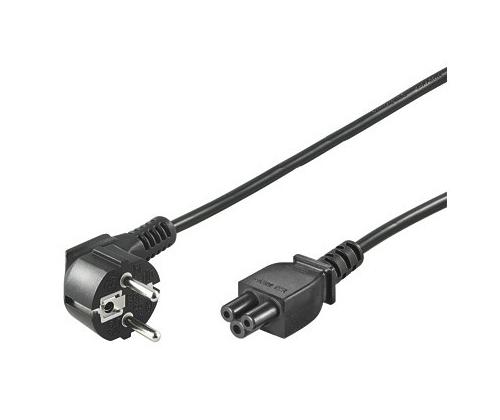 Goobay NK 114 S-180 Power Cord CEE 7/7 (Type-F) to C5, 1.8 m, Black