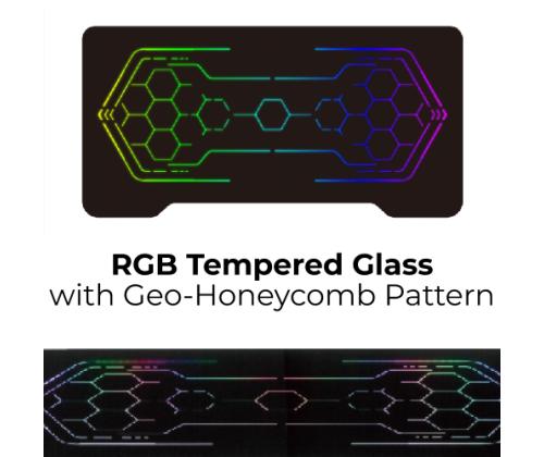 Up Up CyberArena RGB Gaming Desk