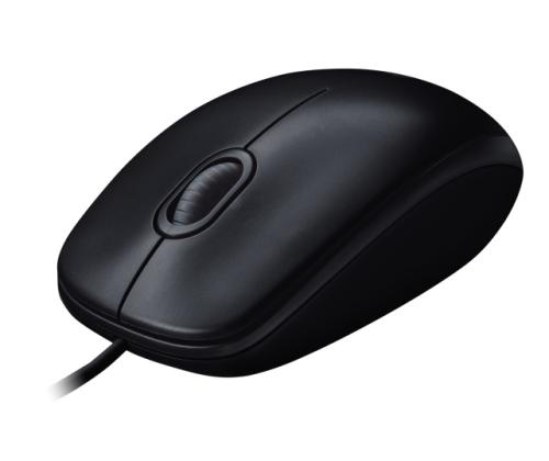 Logitech M90 Wired Mouse, USB Type-A, Optical, 1000 DPI, Grey