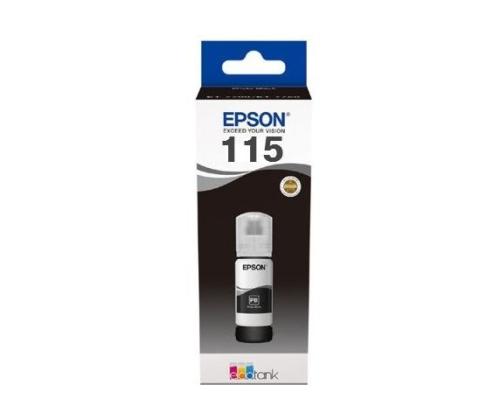 Epson 115 EcoTank (C13T07C14A) Ink Refill Bottle, Black