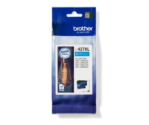 Brother LC-427XLC (LC427XLC) Ink Cartridge, Cyan