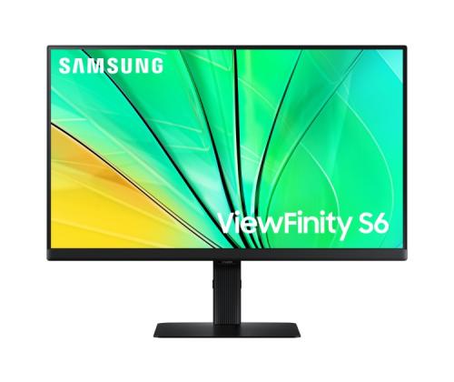 Samsung ViewFinity S6 S60D Monitor 24'' IPS QHD 2560x1440, 5 ms, 350 cd/m2, 100 Hz, Black