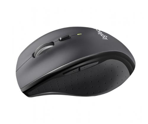 Logitech Marathon M705 Wireless Mouse, RF Wireless, 1000 DPI, Black/Grey