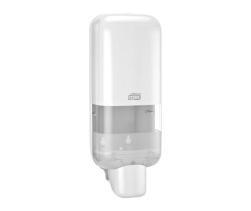 Soap and sanitizer dispenser Tork S4, White