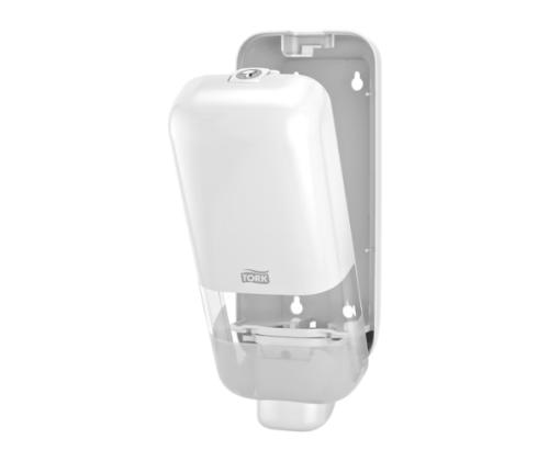 Soap and sanitizer dispenser Tork S4, White