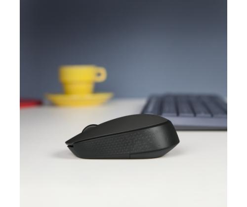 Logitech B170 Wireless Mouse, RF Wireless, Black