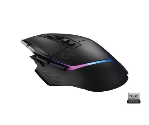 Logitech G G502 X Plus mouse Right-hand RF Wireless Optical 25600 DPI