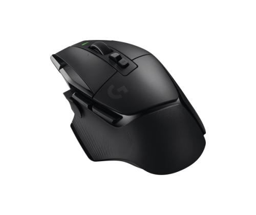 Logitech G502 X LIGHTSPEED Wireless Gaming Mouse, RF Wireless, 25600 DPI, Black