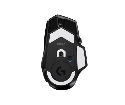 Logitech G G502 X LIGHTSPEED Wireless Gaming Mouse, RF Wireless 25600 DPI, Black