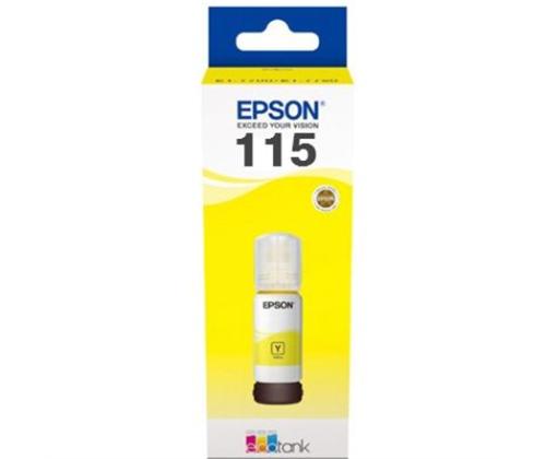 Epson 115 EcoTank (C13T07D44A) Ink Refill Bottle, Yellow