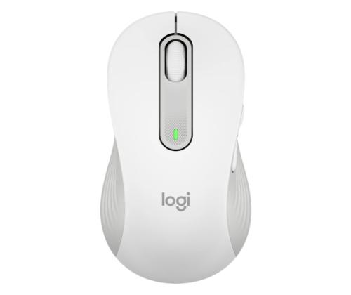 Logitech Signature M650 L LEFT Wireless Mouse, RF Wireless + Bluetooth, 4000 DPI, Off-White
