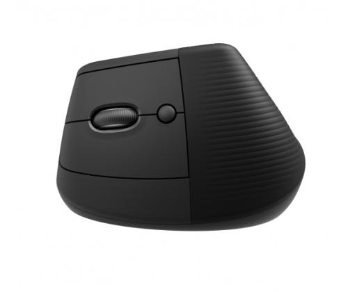 Logitech LIFT Left Wireless Mouse, RF Wireless + Bluetooth, 4000 DPI, Graphite (SPEC)