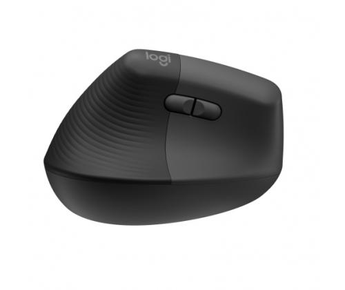 Logitech LIFT Left Wireless Mouse, RF Wireless + Bluetooth, 4000 DPI, Graphite (SPEC)