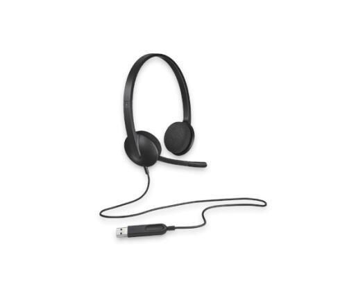 LOGITECH H340 USB Headset black
