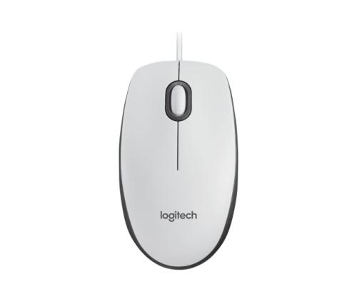 Logitech Mouse M100 (910-006764), White