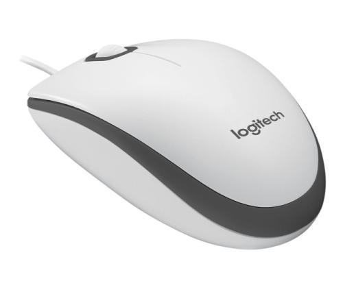 Logitech Mouse M100 (910-006764), White