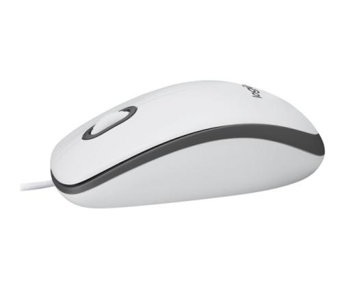 Logitech Mouse M100 (910-006764), White