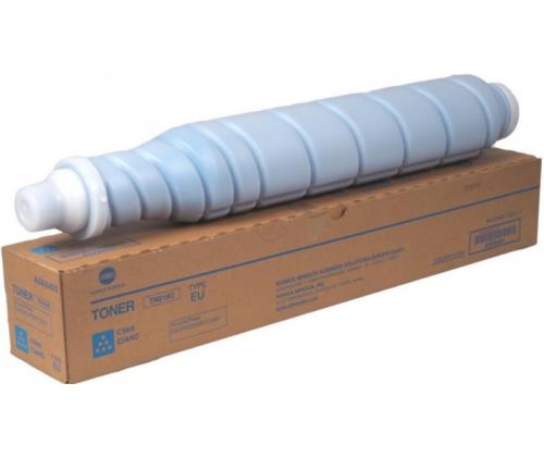 Konica Minolta TN619C (A3VX455) Toner Cartridge, Cyan