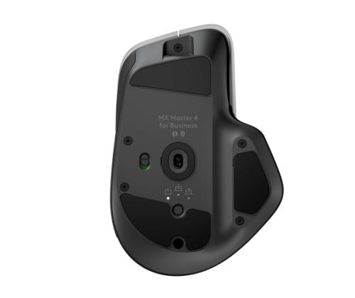 Logitech MX Master 4 for Business Wireless Mouse RF Wireless + Bluetooth, 8000 DPI, Graphite