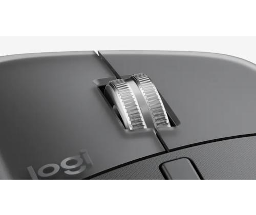Logitech MX Master 4 for Business Wireless Mouse RF Wireless + Bluetooth, 8000 DPI, Graphite