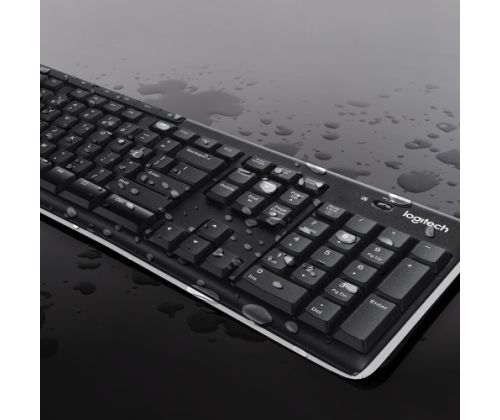 Logitech MK270 Wireless Combo Keyboard + Mouse, US Int, Black