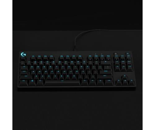Logitech G PRO Wired Mechanical Gaming Keyboard, Tenkeyless, GX Blue clicky, US INT, Black