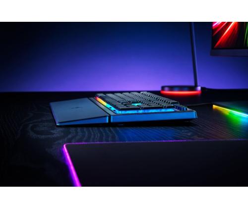 Razer Ornata V3 Wired Gaming keyboard, USB, RGB LED, US, Mecha-membrane switch, Black