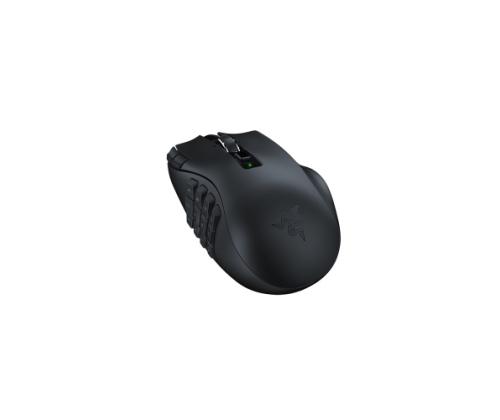Razer Naga V2 HyperSpeed Wireless Gaming Mouse RF Wireless+Bluetooth, 30000 DPI, Black