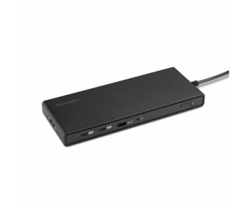 Kensington SD4842P EQ Jungčių stotelė, USB-C 10Gbps Triple Video 100W, Juoda