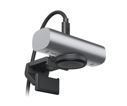 Logitech MX Brio Webcam, 8.5 MP, 4K Ultra HD 3840x2160, USB-C, Graphite