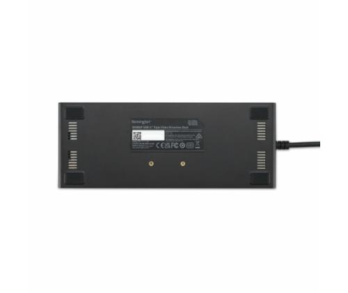 Kensington SD4842P EQ Jungčių stotelė, USB-C 10Gbps Triple Video 100W, Juoda