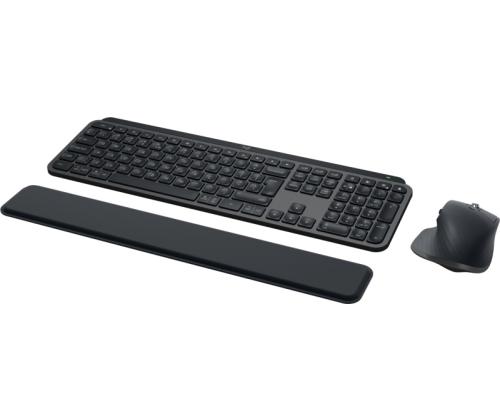 Logitech MX Keys S Combo Keyboard, Palm Rest and Mouse set, US Int, Graphite