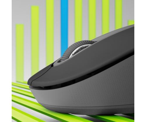 Logitech Signature M650 L Wireless Mouse RF Wireless + Bluetooth, 4000 DPI, Graphite