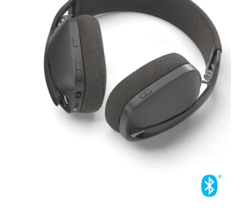 Logitech Zone Vibe 100 Headset, Wireless, Bluetooth, Graphite