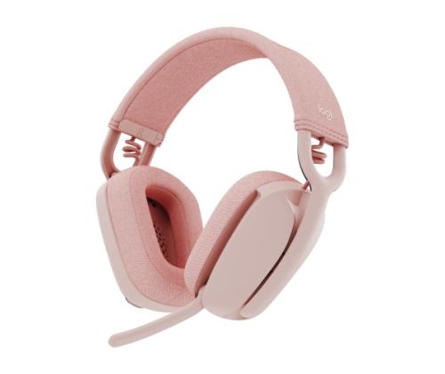 Logitech Zone Vibe 100 Wireless Headphones, Bluetooth, Rose