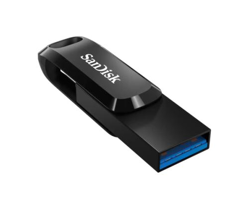SanDisk Ultra Dual Drive Go USB Flash Drive 1TB, USB-C/USB-A 3.2 Gen 1, Black