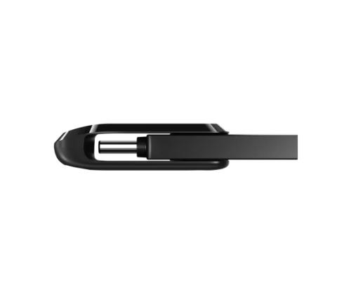 SanDisk Ultra Dual Drive Go USB Flash Drive 128GB, USB-C/USB-A 3.2 Gen 1, Black