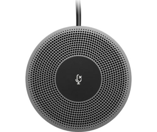 Conference microphone Logitech Expansion Mic for MeetUp, Wired, Black/Grey