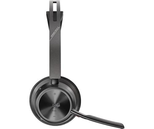 Poly Voyager Focus 2 MS Teams Wireless Headset, Bluetooth, USB-C/A Adapter, Black