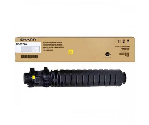 Sharp BP-GT70YA (BPGT70YA) Toner Cartridge, Yellow