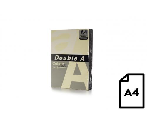 Colour paper Double A, 80g, A4, 500 sheets, Ivory