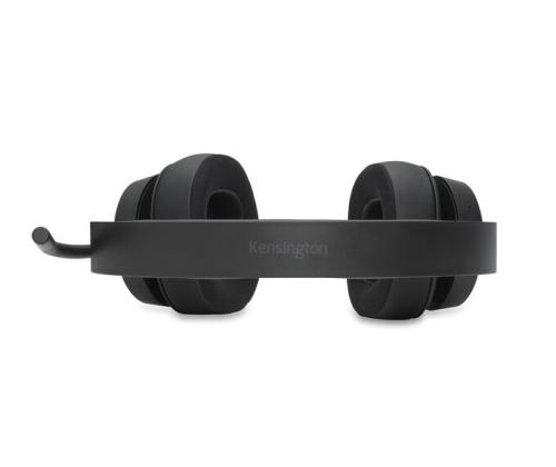 Kensington H3000 Wireless Headset, Bluetooth, Black