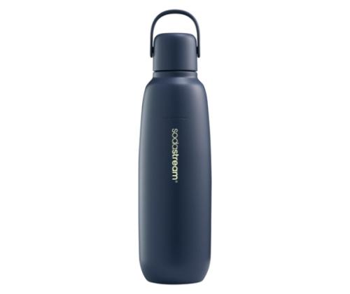 SodaStream Fizz &amp; Go COOL 0,9L Insulated Bottle, Stainless Steel, Storm