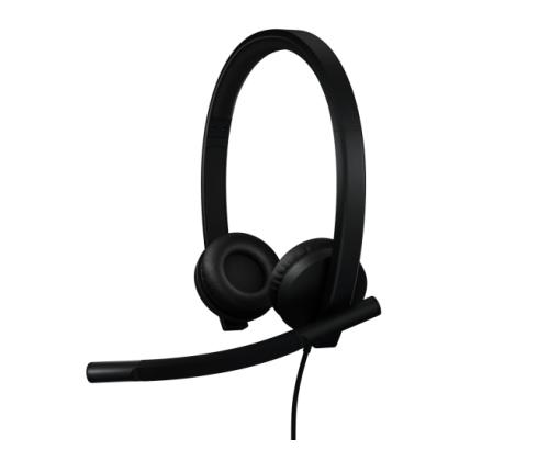 Logitech H570e Stereo MS Teams Wired Headset USB-C, Black