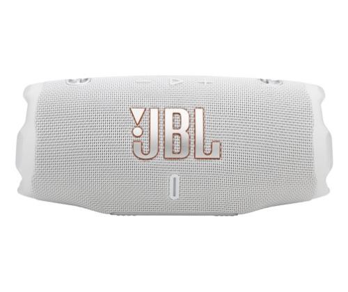 JBL Charge 6 Portable Speaker, Bluetooth, White