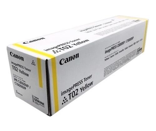 Canon T02 (8532B001) Toner Cartridge, Yellow