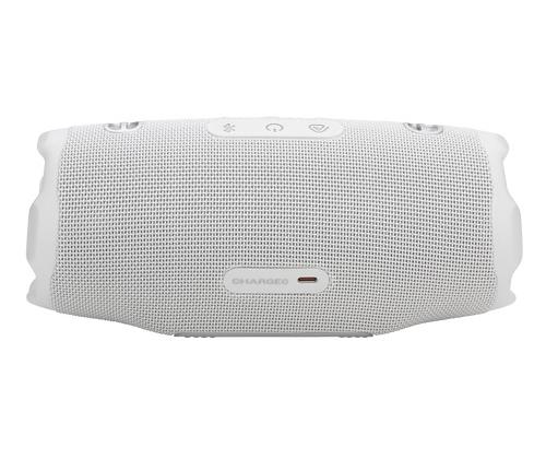 JBL Charge 6 Portable Speaker, Bluetooth, White